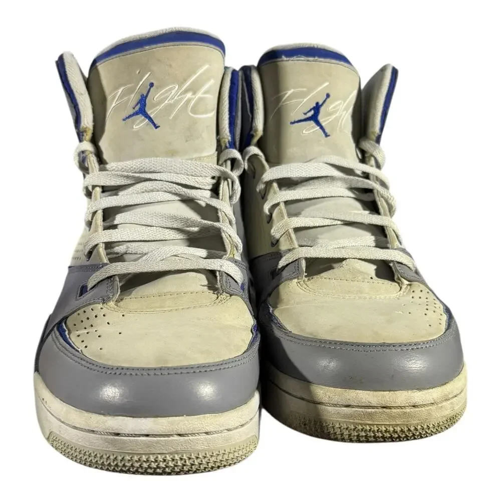 Jordan Spizike 454050-007 Wolf Grey Old Royal Stealth Blue Men’s Size 13 Sneaker
